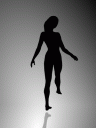 spinning woman