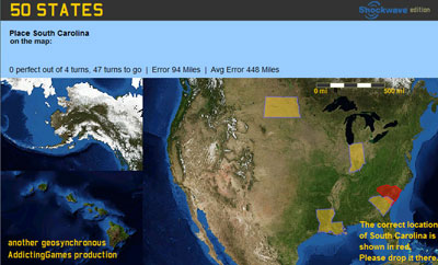 50 states game